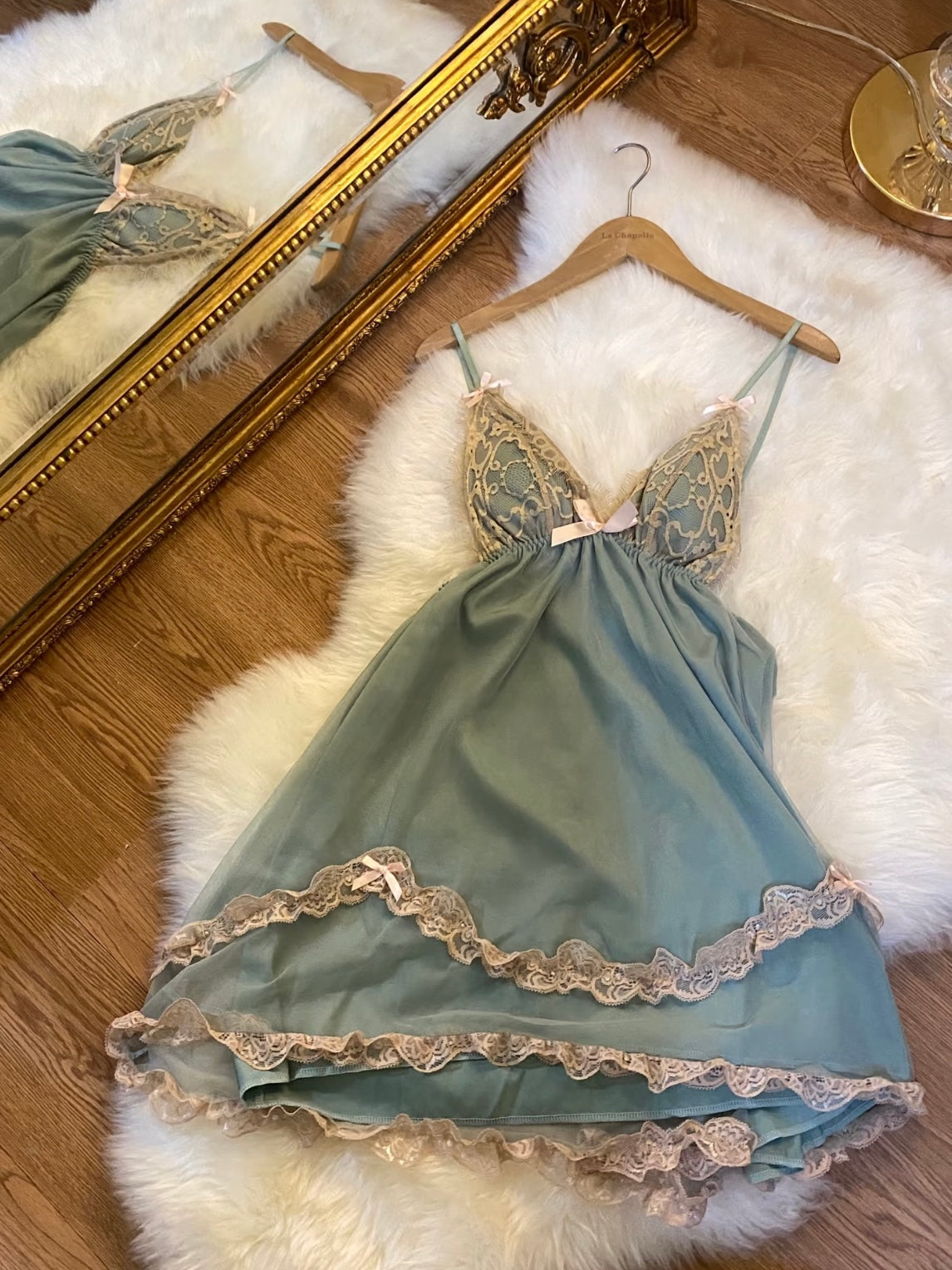 Charlotte Nightie - Green