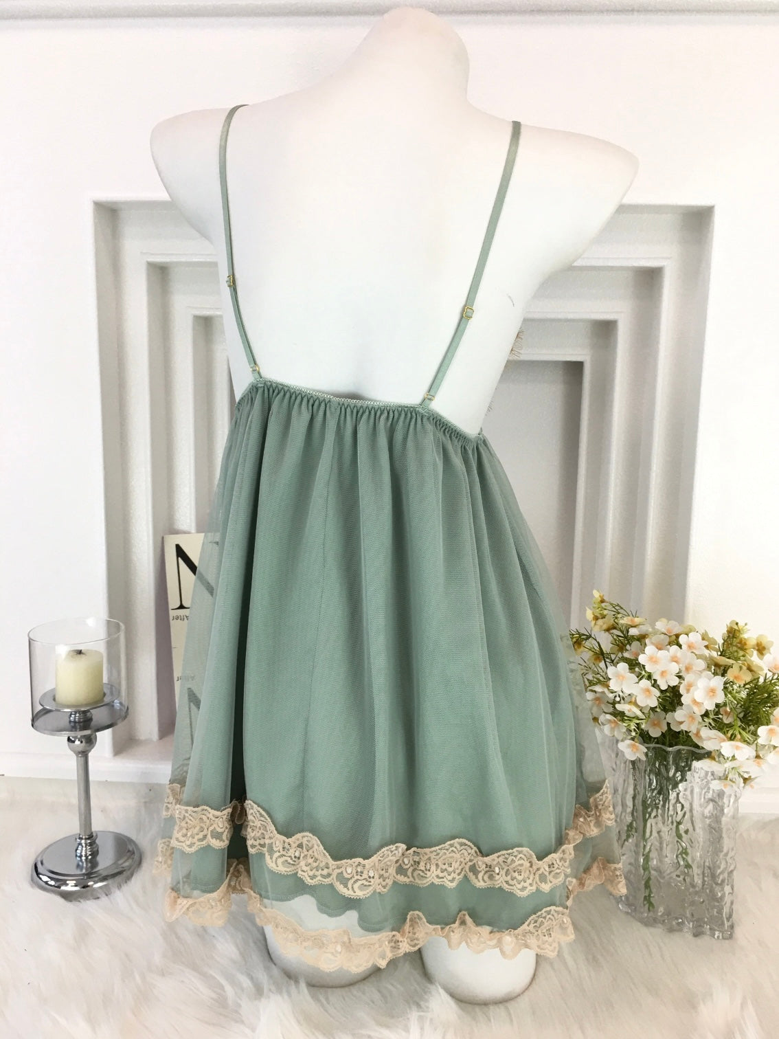 Charlotte Nightie - Green