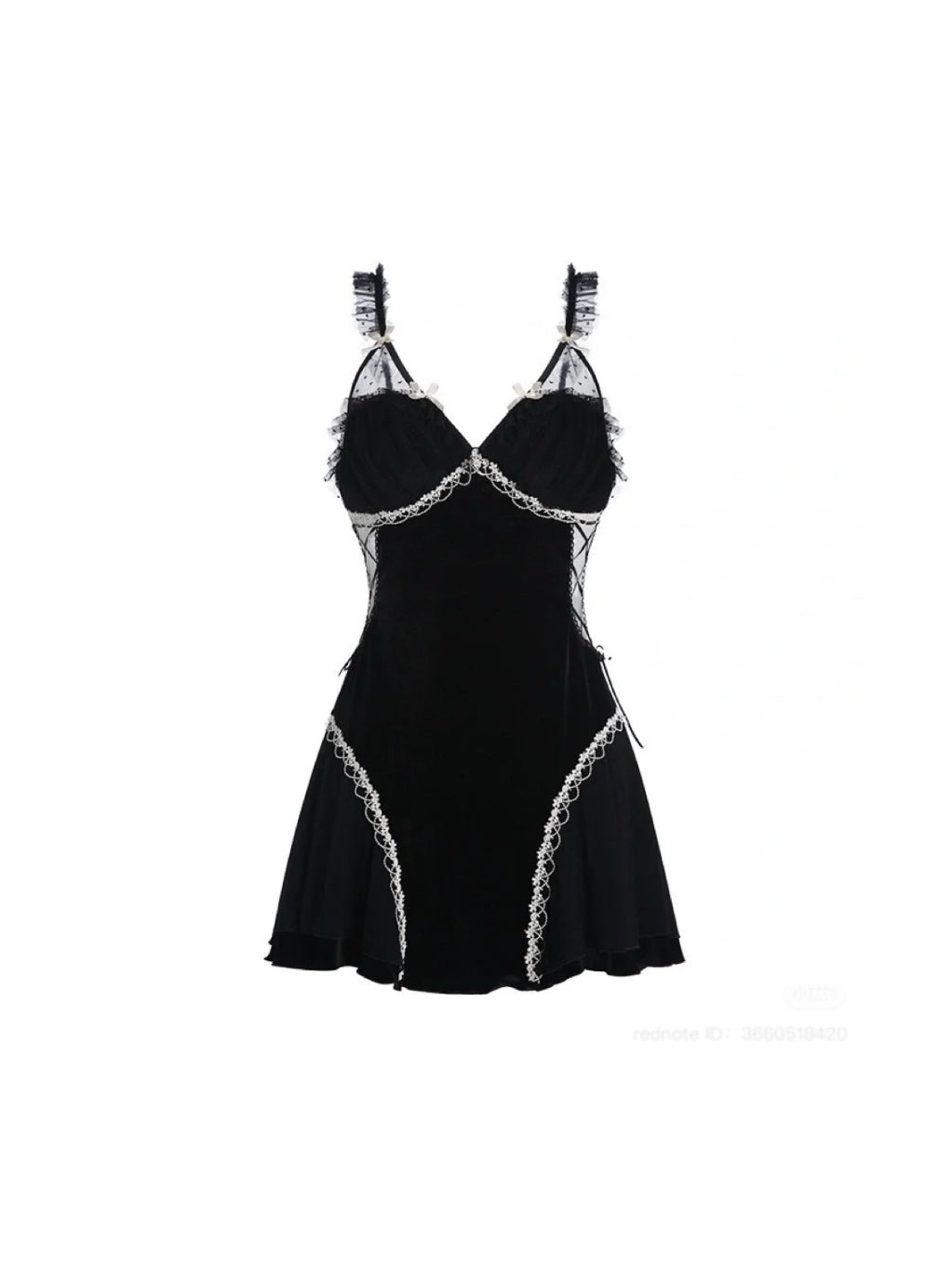 Naomi Nightie - Black