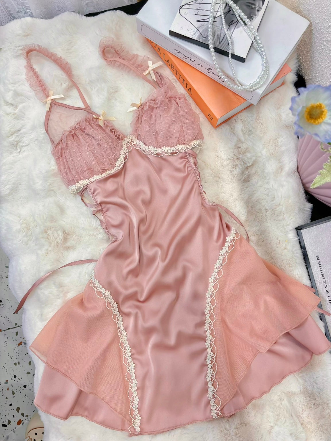 Naomi Nightie - Rose Pink