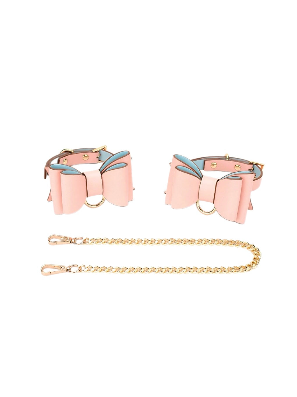 Remi Pink Ankle Cuffs