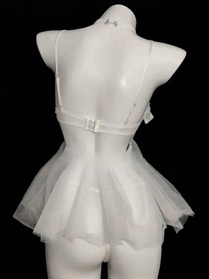 Shiloh Babydoll Set - Ivory