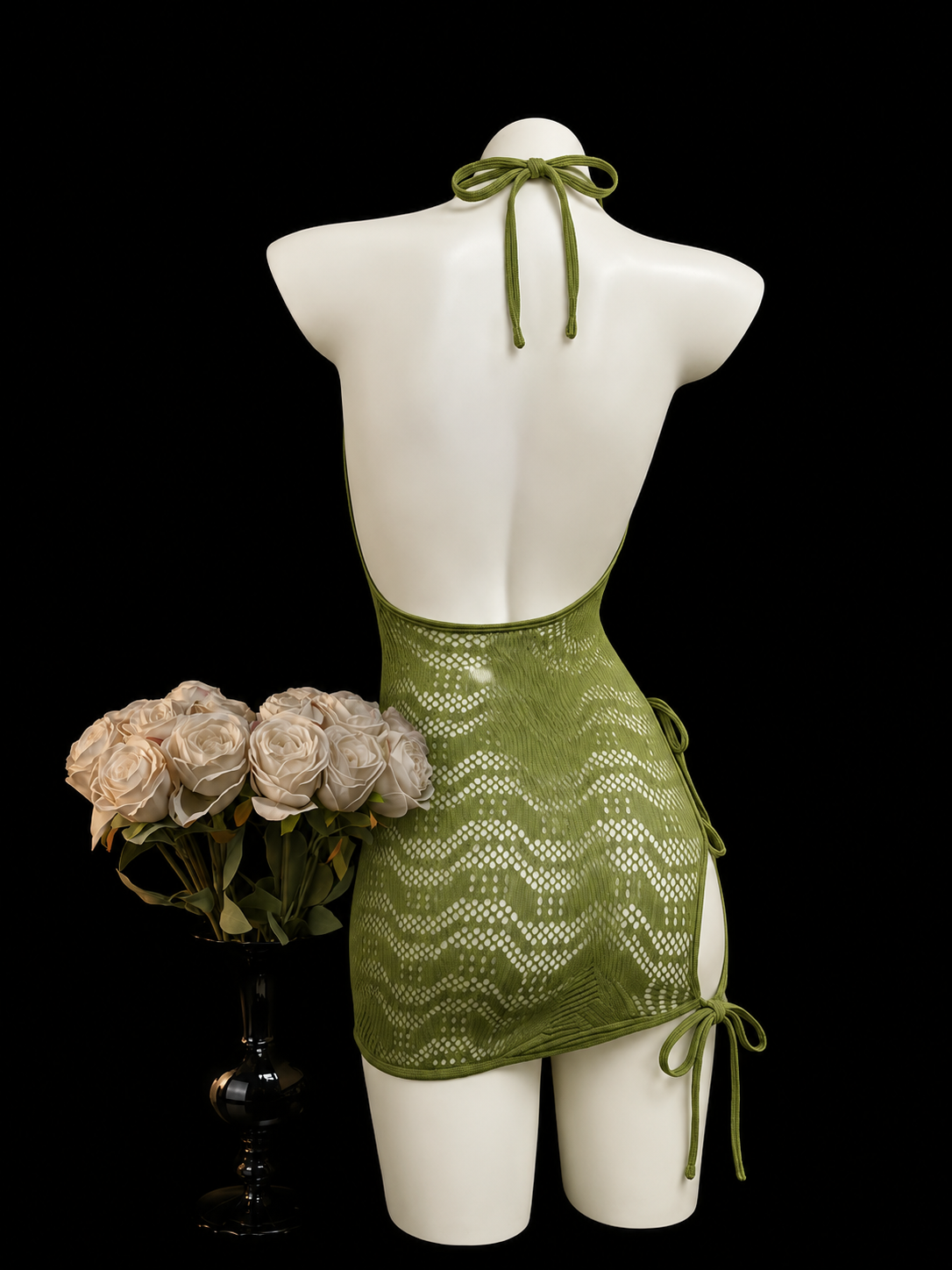 Elara Lace Mini Dress