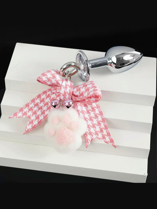 Cat Claw Butt Plug - Checkered