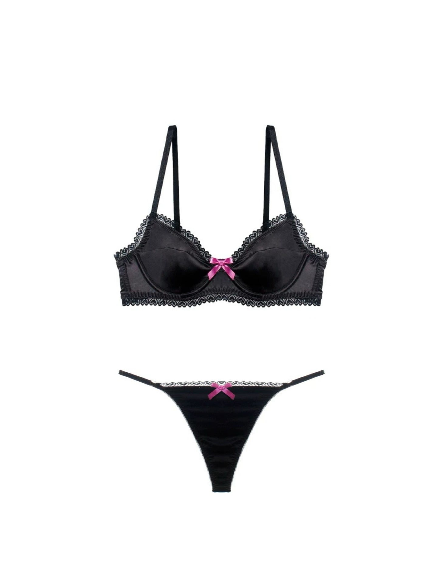 Docia Lingerie Set - Black