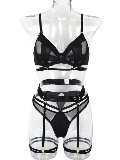 Dakota Lingerie Set - Black