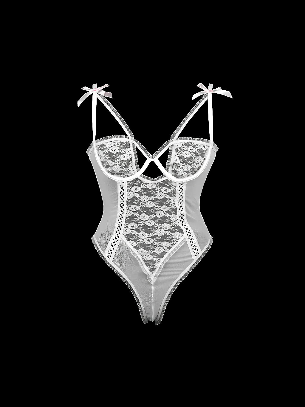 Adele White Bodysuit