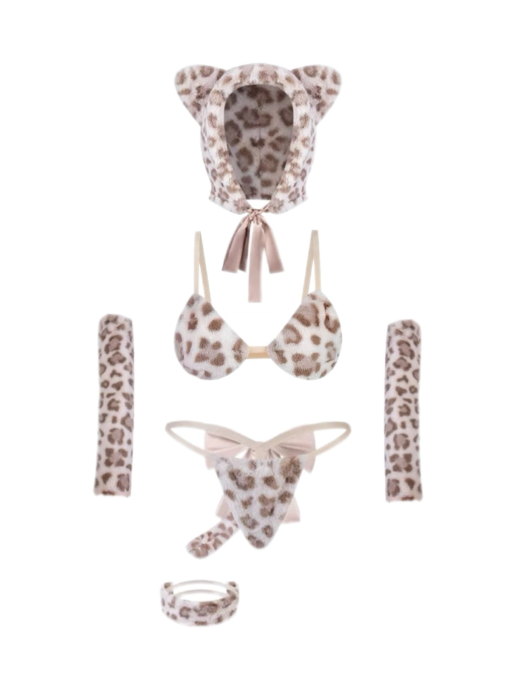 Wild Cheetah Club Lingerie Set