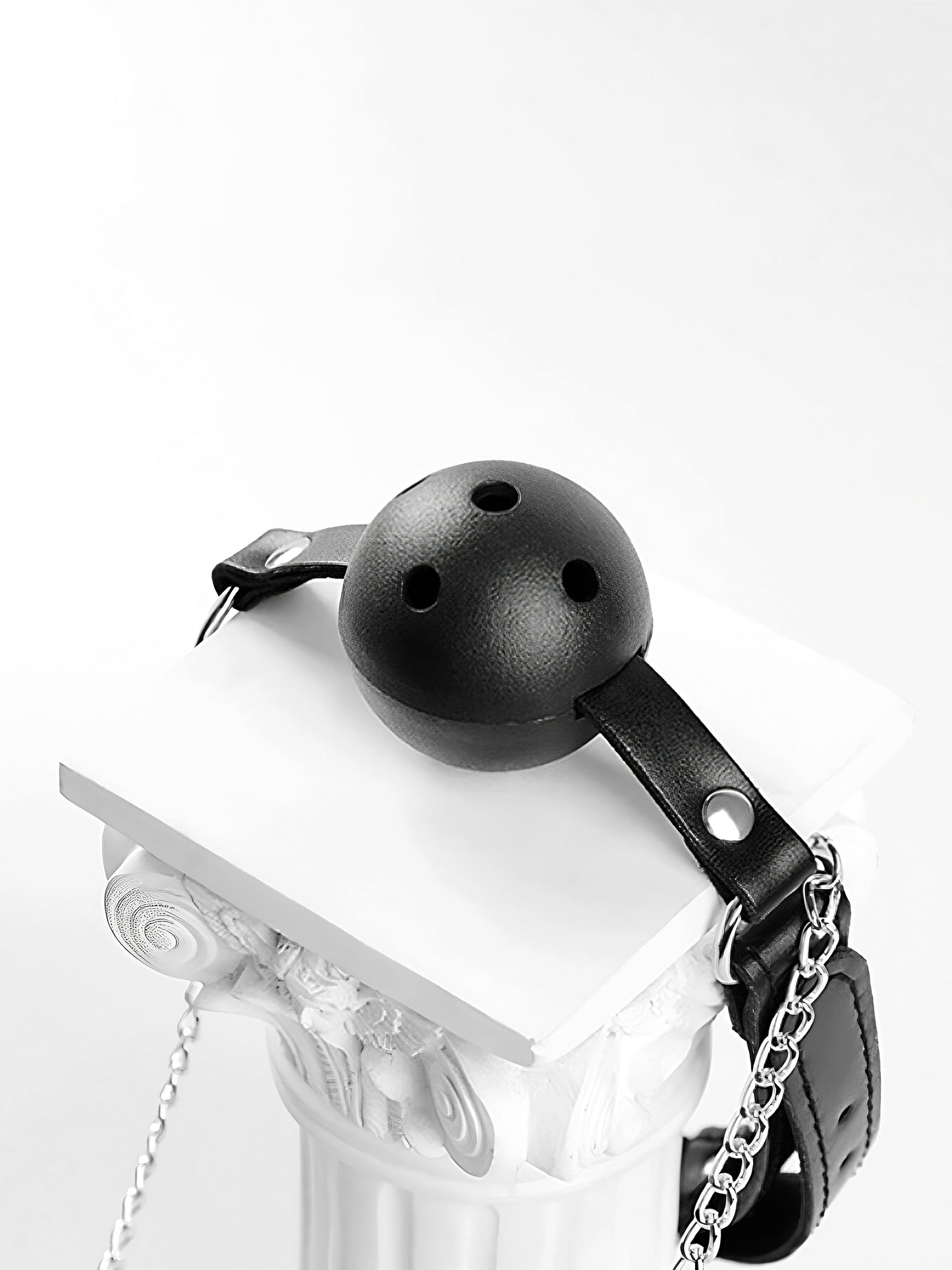 Ball Gag with Nipple Clamps