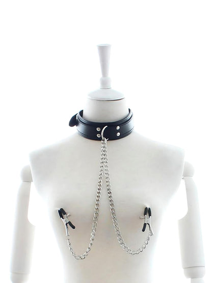 Collar with Nipple Clamps