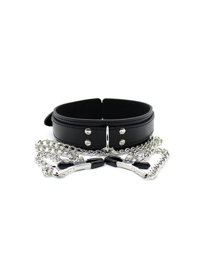 Collar with Nipple Clamps