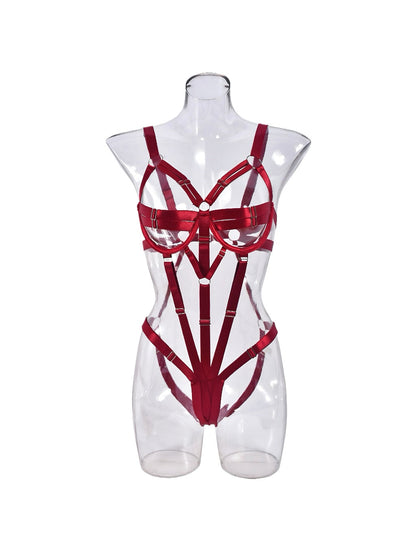 Melanie Strappy Teddy - Red