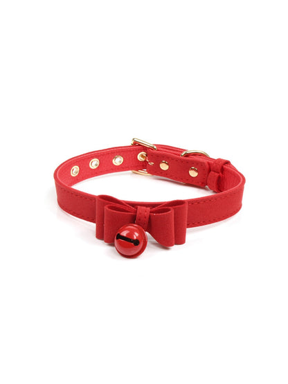 Kay Choker Necklace  - Red