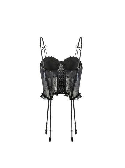 Marilyn Bustier Set - Black