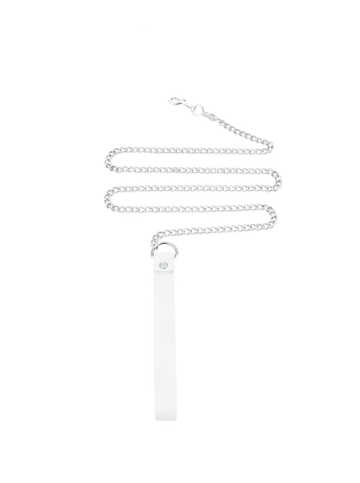 Kay Chain Leash - White